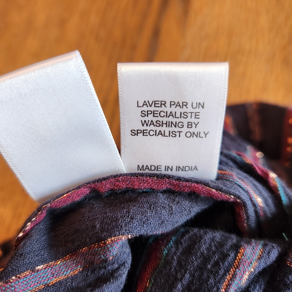 Mes Demoiselles Elize Blouse and Emmanuel Flare Pants Set Striped Size 38 - Picture 11 of 11